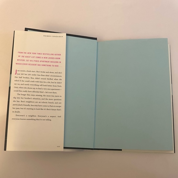 The Paris Apartment by Lucy Foley New Hardcover Edition.Standard Book Size - Picture 7 of 9